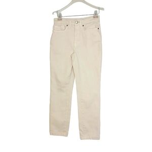 NEW Good American Good Classic Jeans Womems Sz 6 28 Cream NWOT